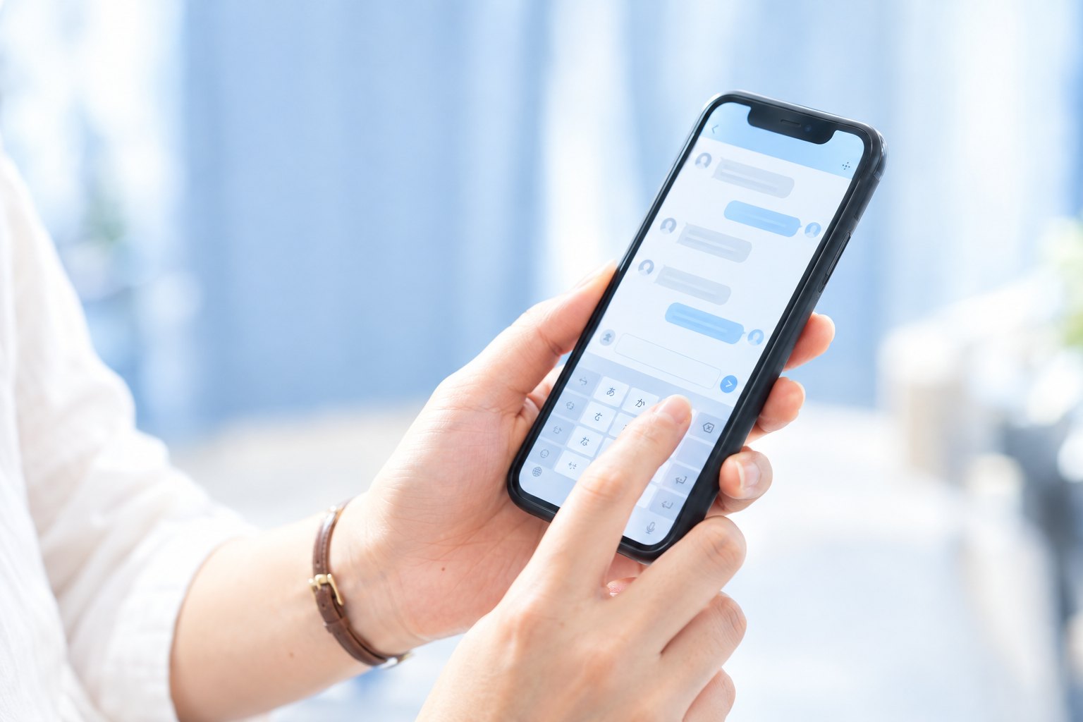 公式LINEでのお問い合わせへの返信(イメージ)
